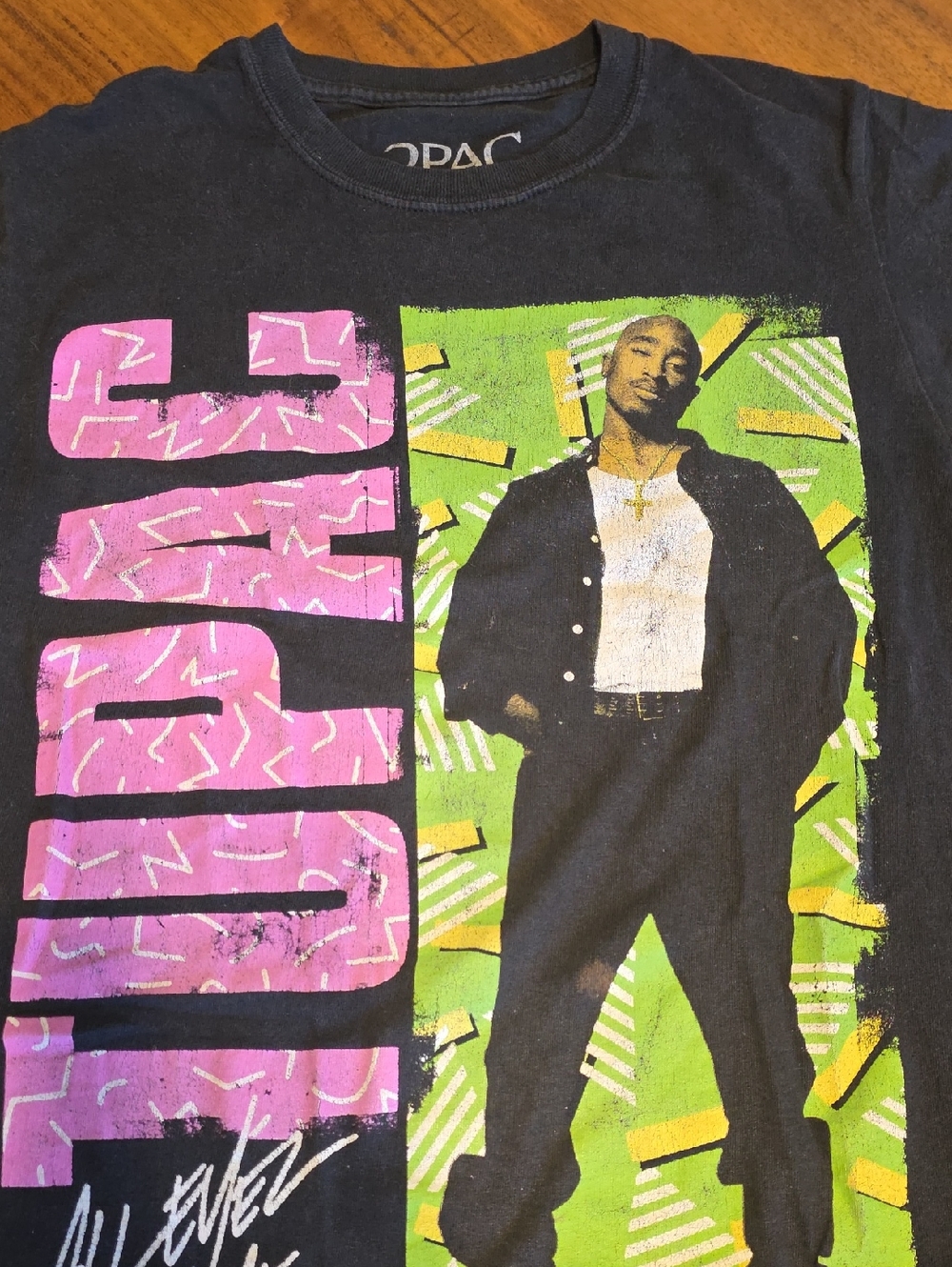 Tupac Shakur "All Eyez On Me" graphic T-shirt - Picture 5 of 8